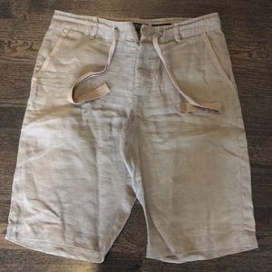 Dirty English Juicy Couture Linen Shorts